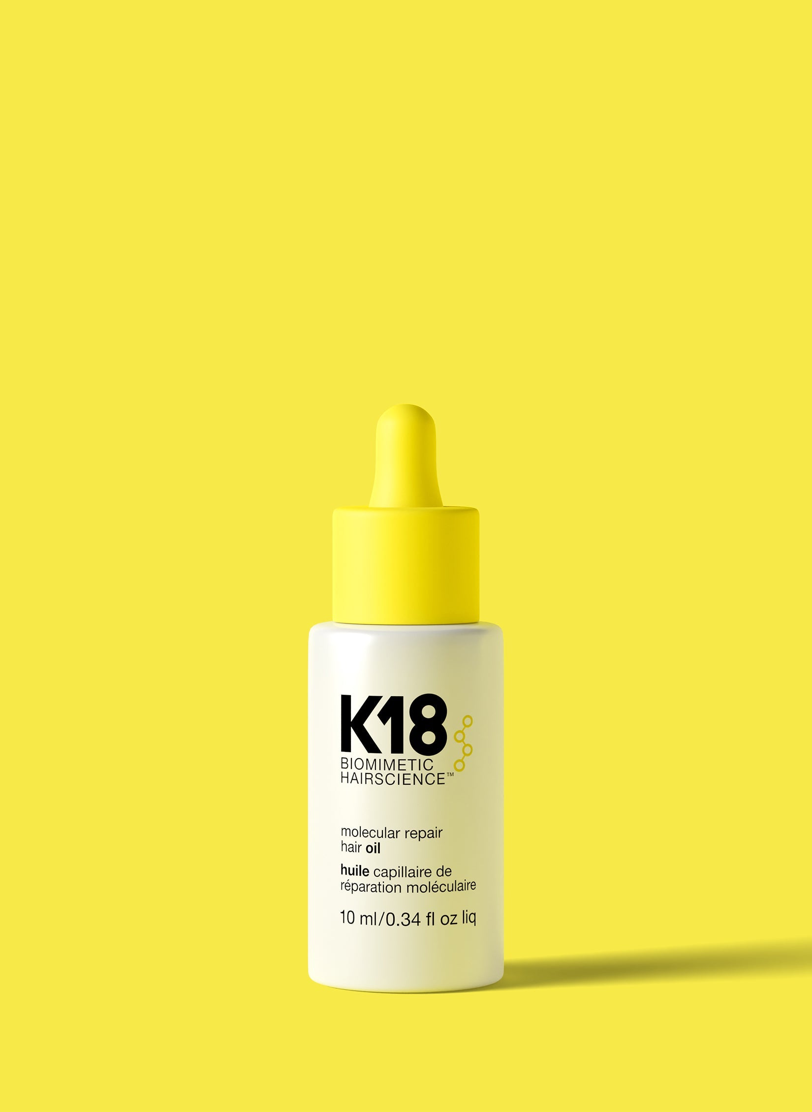 Mini molecular repair hair oil